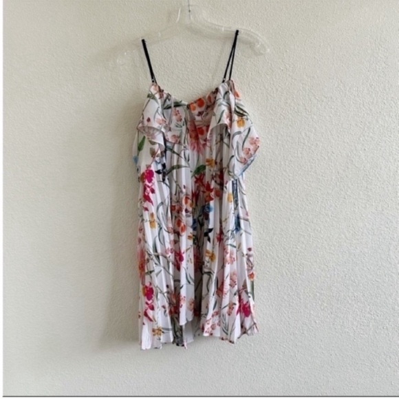 Delfi Collective Elsa Floral Pleated Mini Dress - Picture 3 of 6